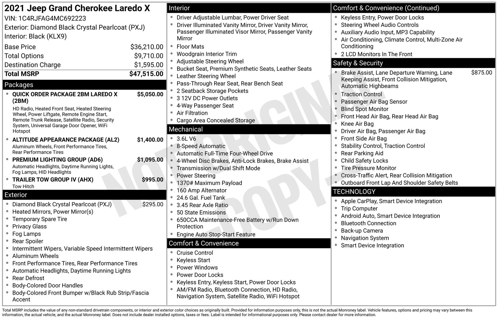 jeep grand cherokee 2021 1C4RJFAG4MC692223 image jeep grand cherokee 2021 1C4RJFAG4MC692223 image